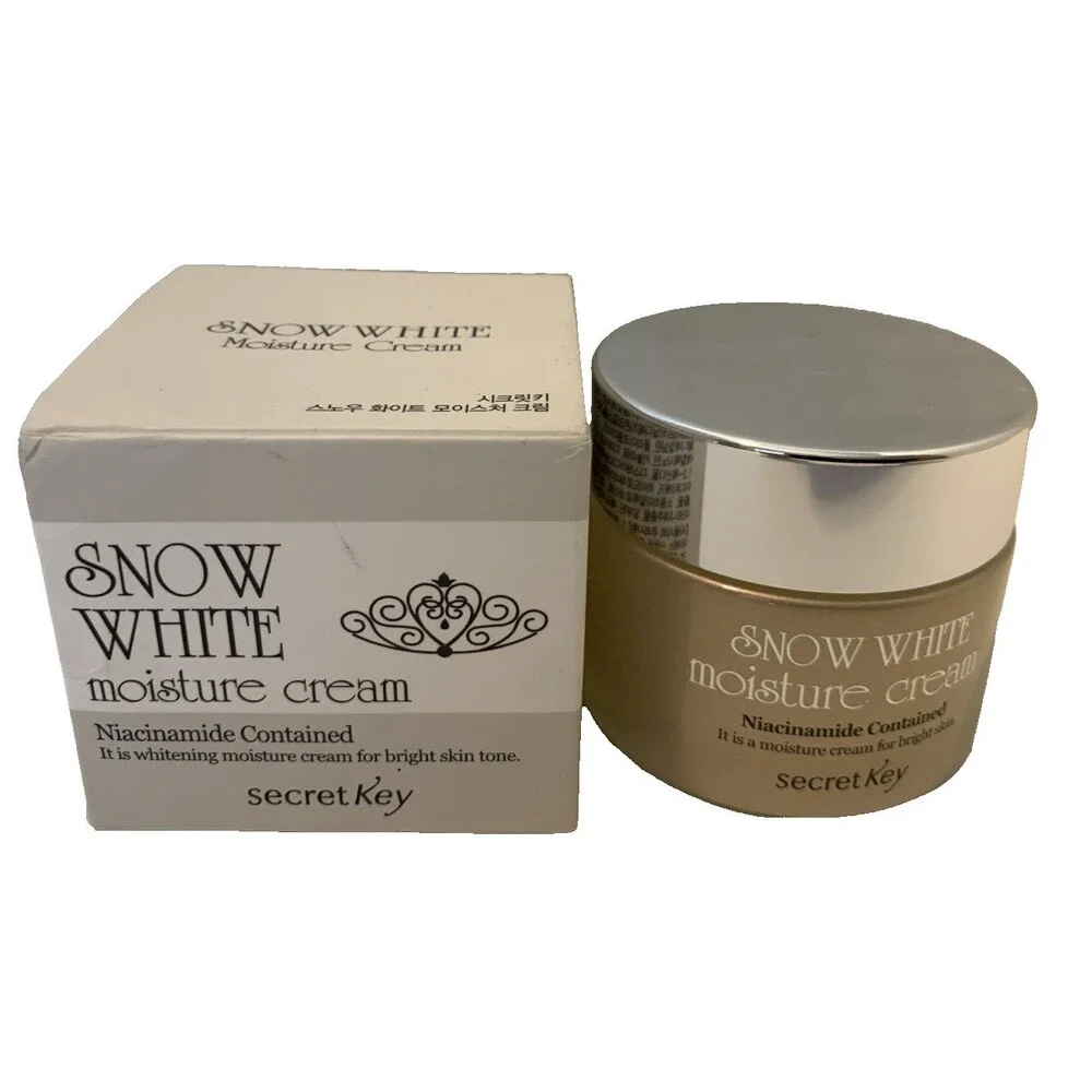 Secret Key Snow White Moisture Cream 50g Whitening for Bright Skin NEW *Read*